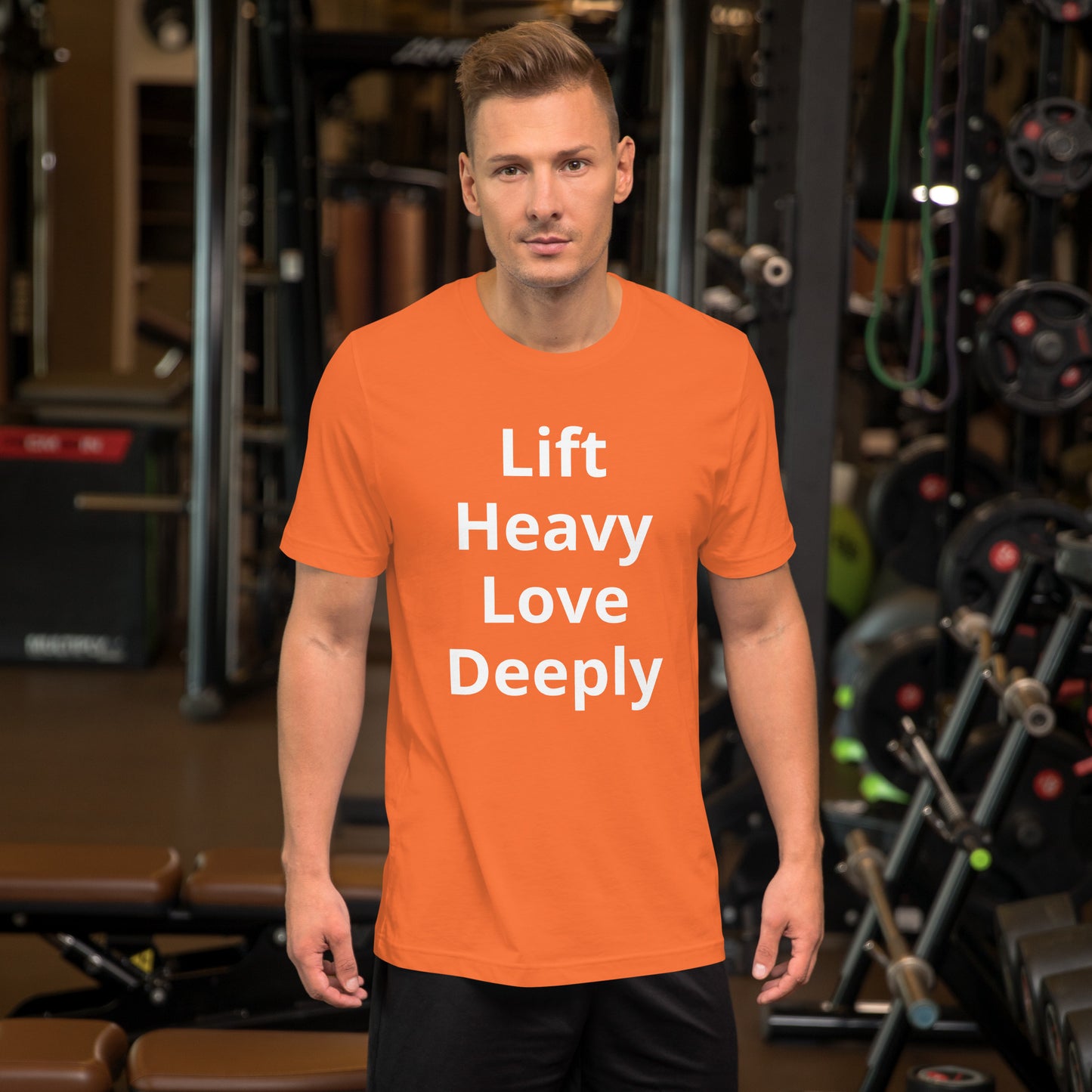 LIFT HEAVY LOVE DEEPLY T SHIRT