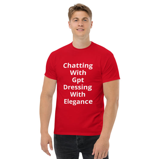 CHATTING WITH CHAT GPT T SHIRT